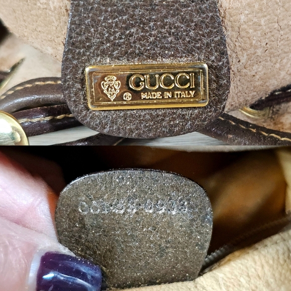 Authentic GUCCI GG Monogram Drawstring Bucket Shoulder Bag - Picture 14 of 16